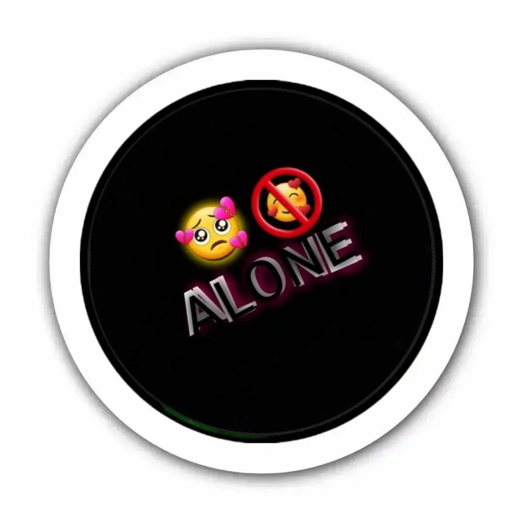 Alone WhatsApp DP