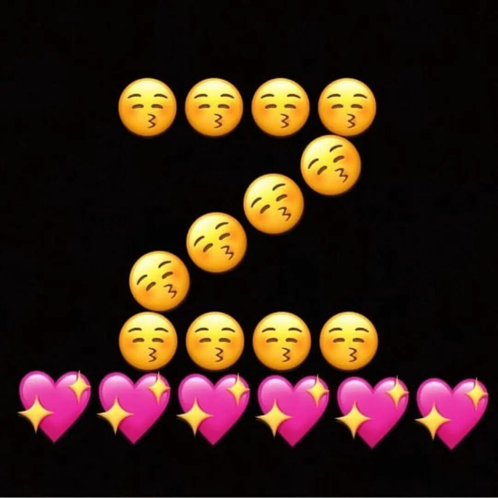 Z Letter Emoji’s WhatsApp DP