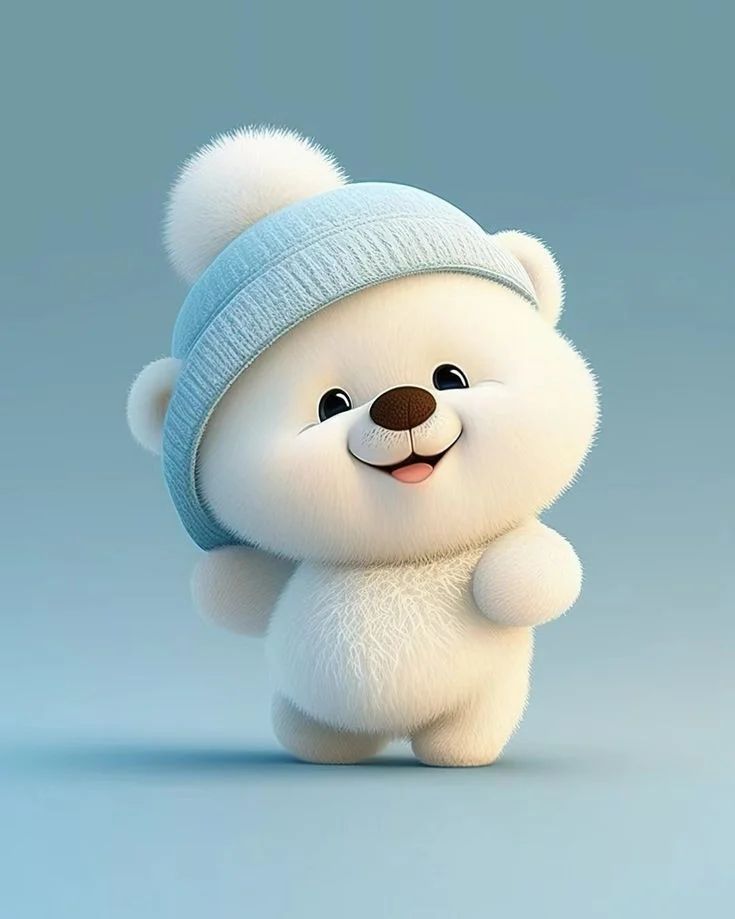 Happy teddy bear WhatsApp DP