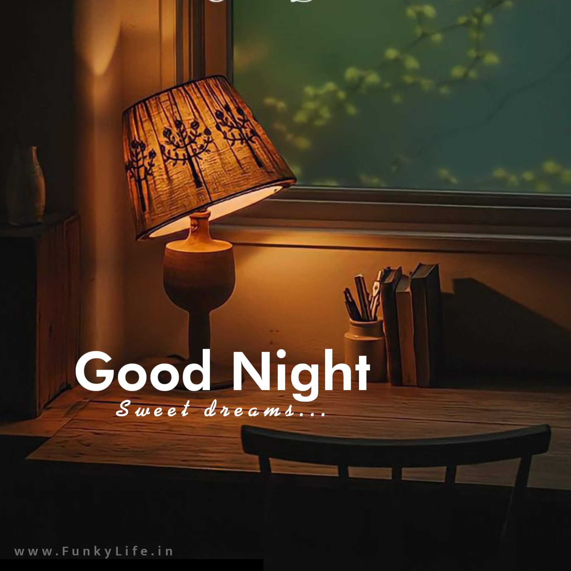 Simple Good Night Image