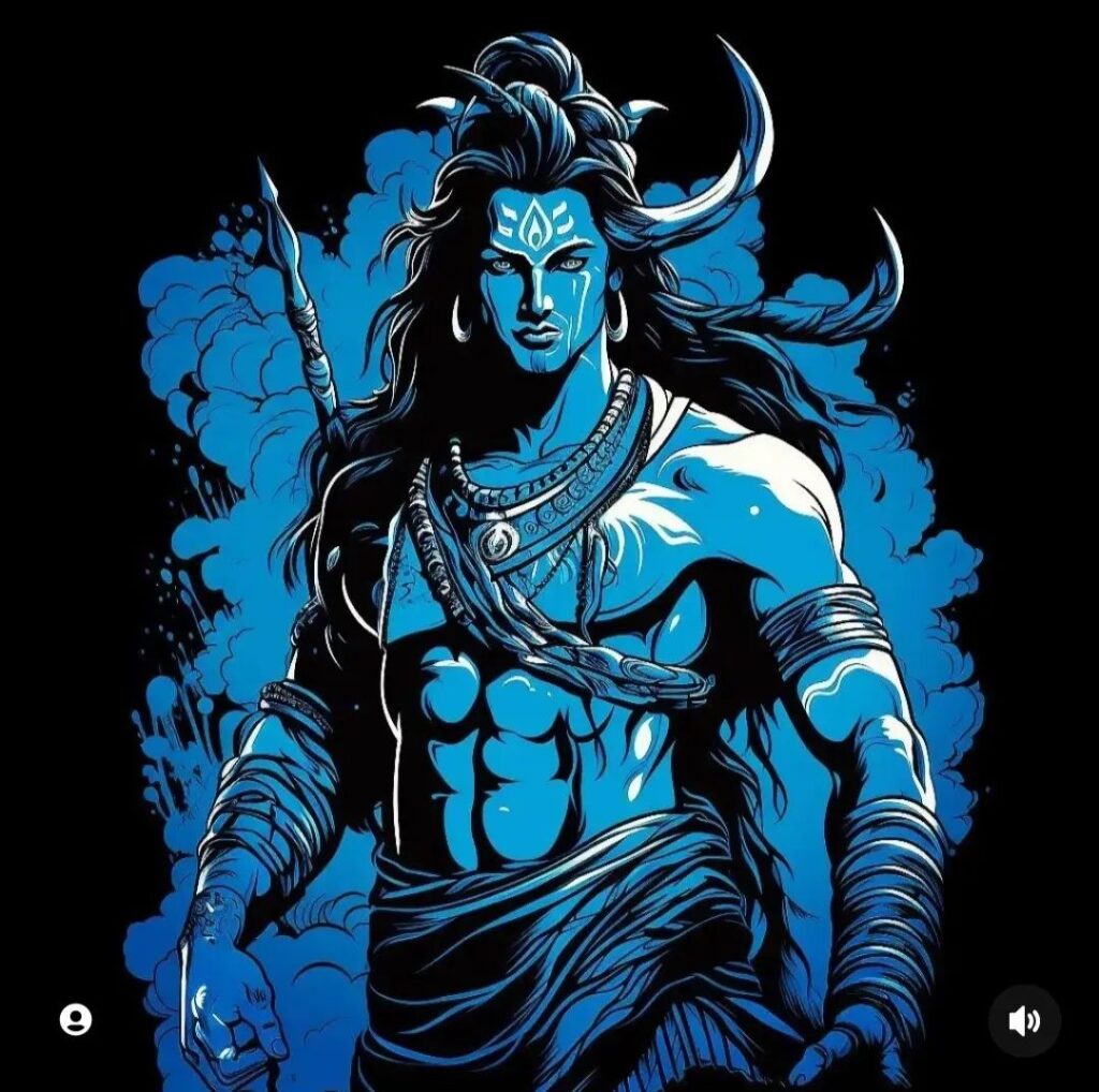 Lord Shiva Illustration Image