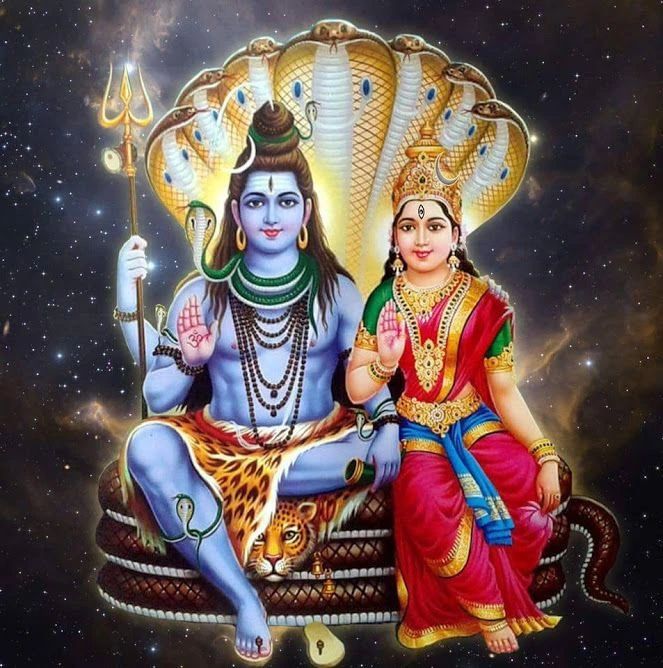 God Shiva and Parvati Image
