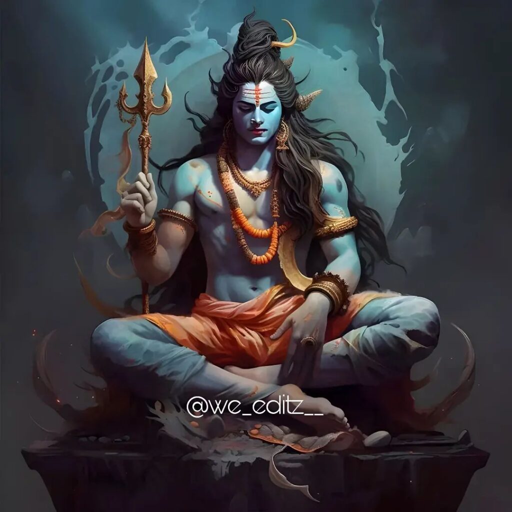 Lord Shiva AI Artwork Image