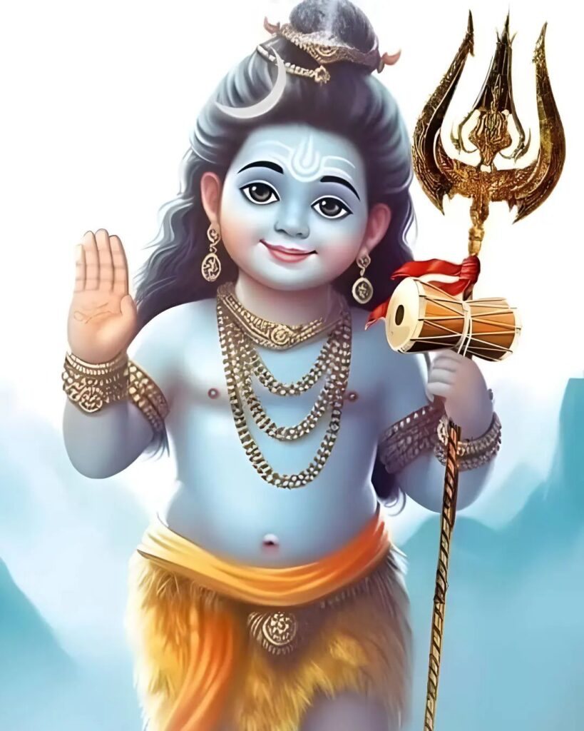 Lord Shiva Kid Image For DP