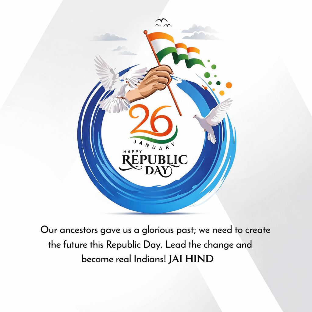 Indian Republic Day Poster Image