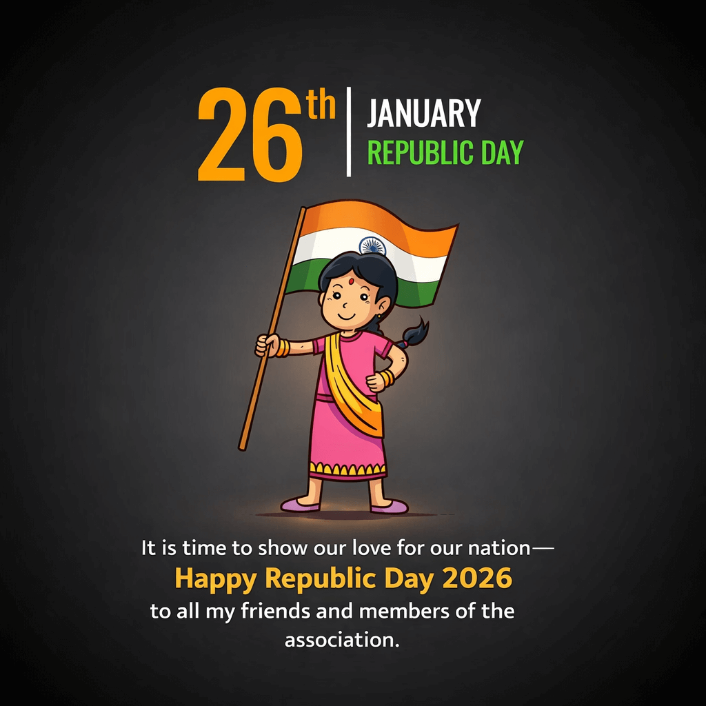 Happy Republic Day 2026 Image