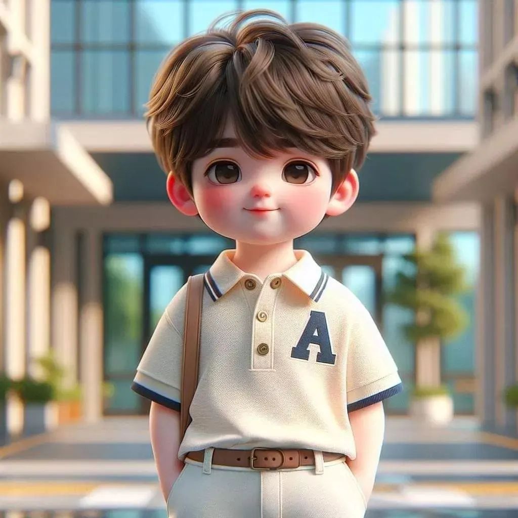 Animated Cute boy DP
