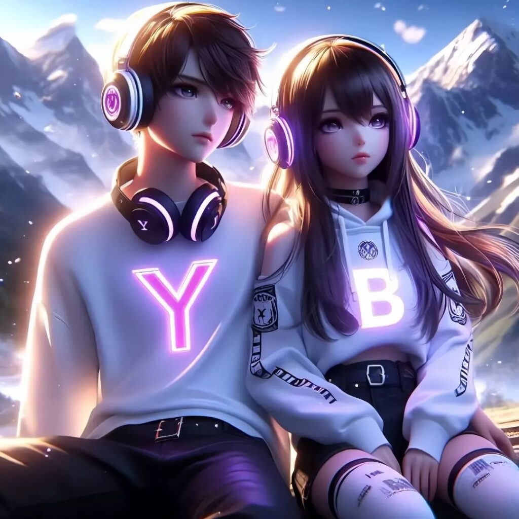 Couple DP for Gamer boy and girl