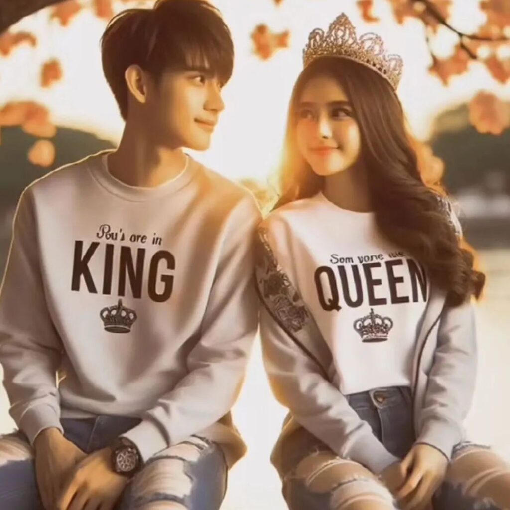 King Queen Couple DP