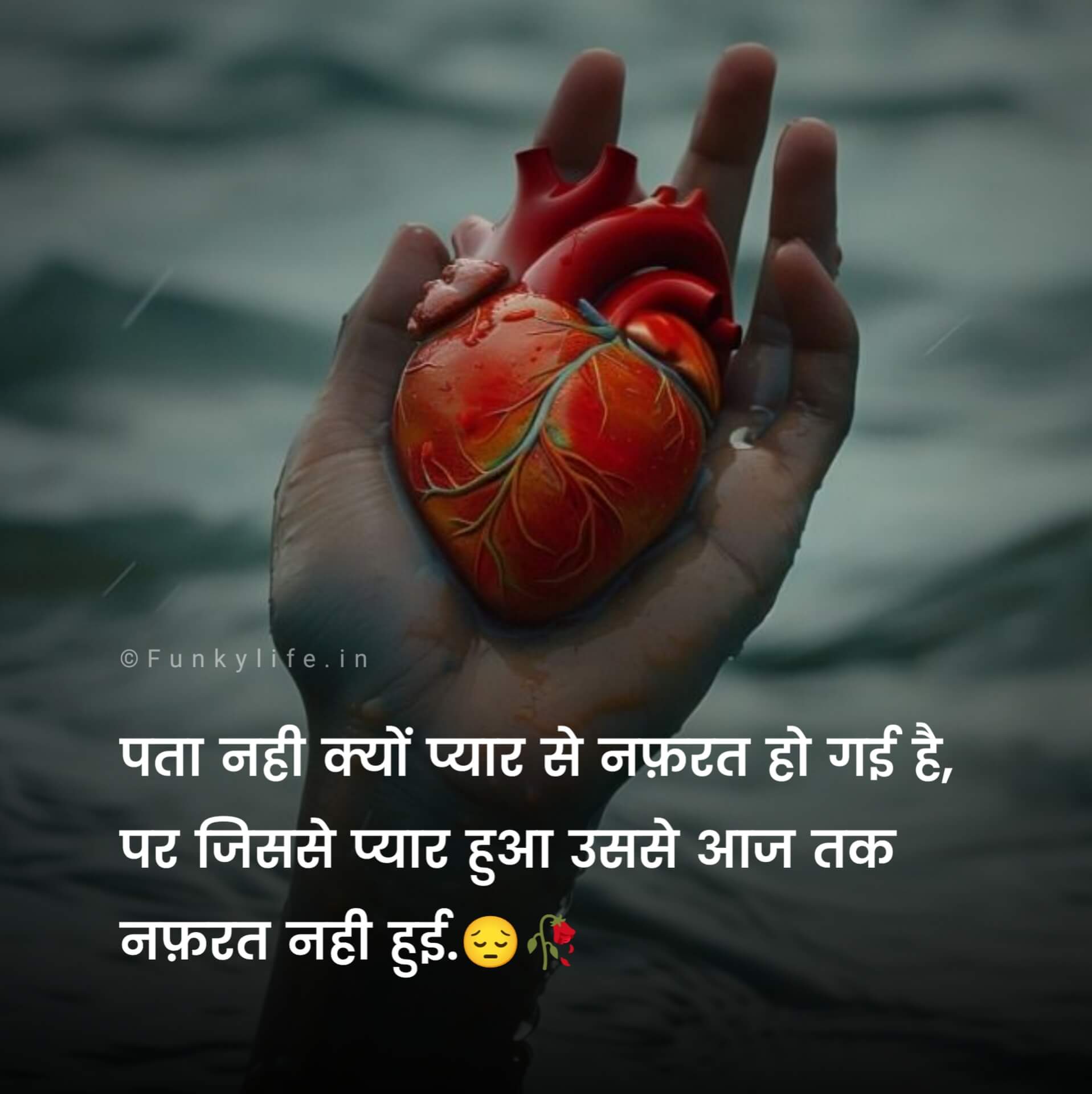 Nafrat Shayari on Love in Hindi