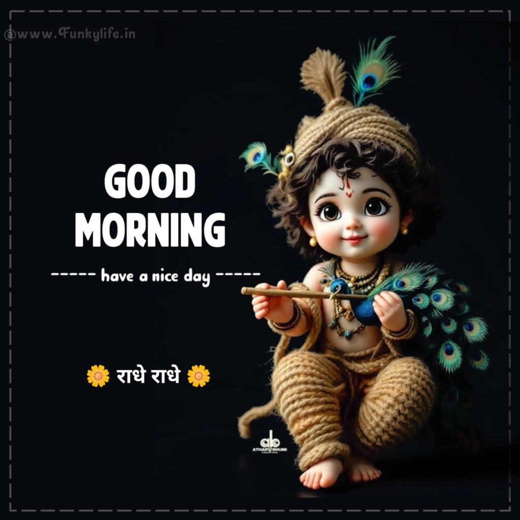 HD Shree Krishna Ji Good Morning Pic