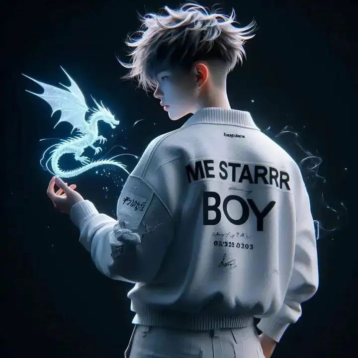 Animated Attitude DP for Boys