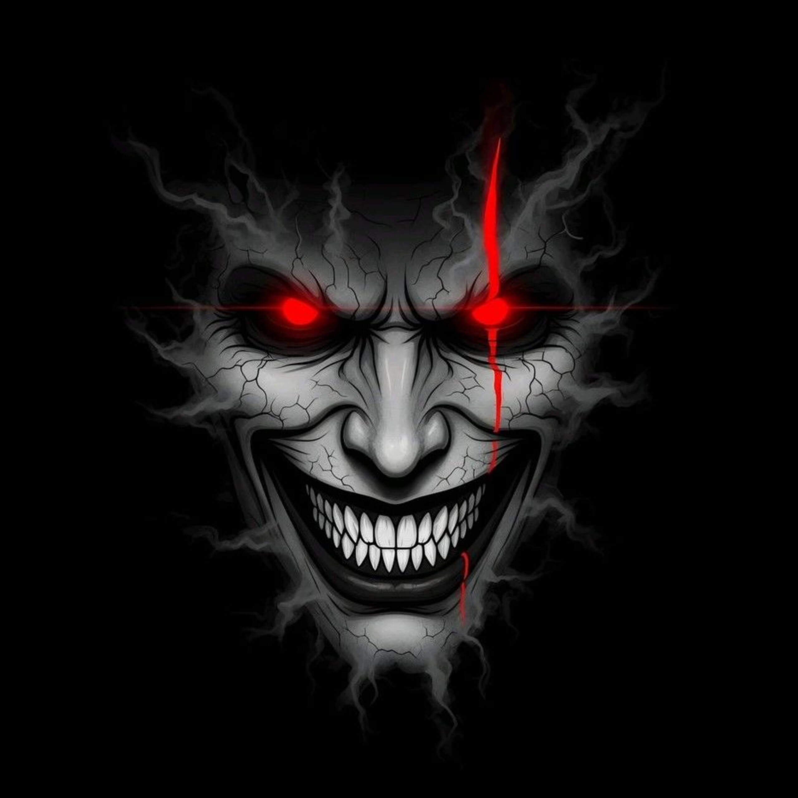 Joker face Smiling Attitude DP for Boys