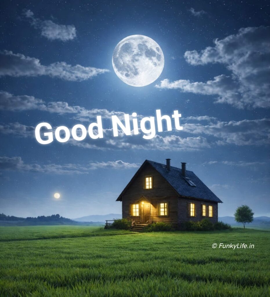 Nature Good Night Image