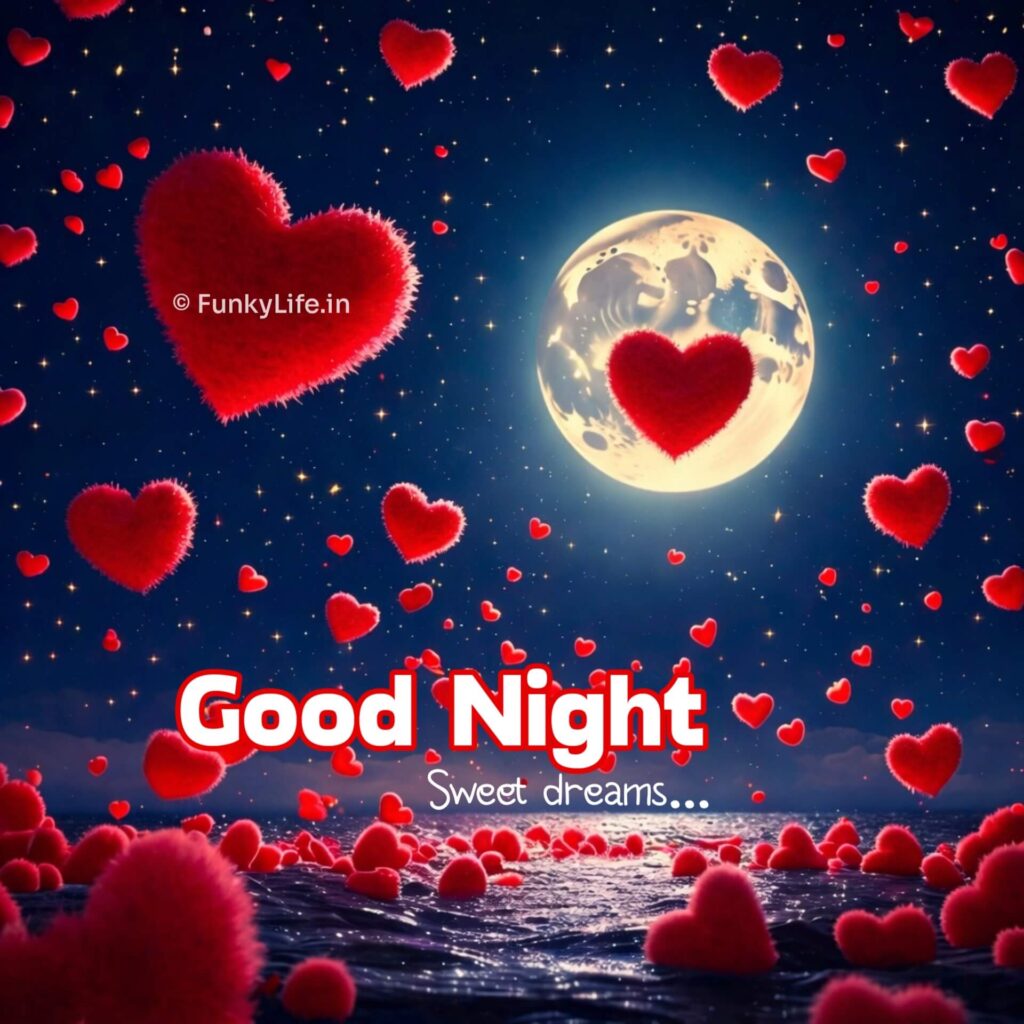 Romantic Good Night Photo