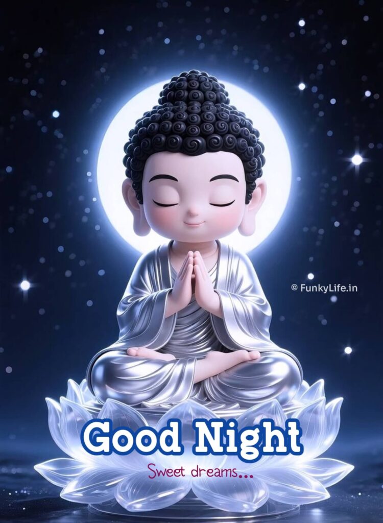Buddha Good Night Photo