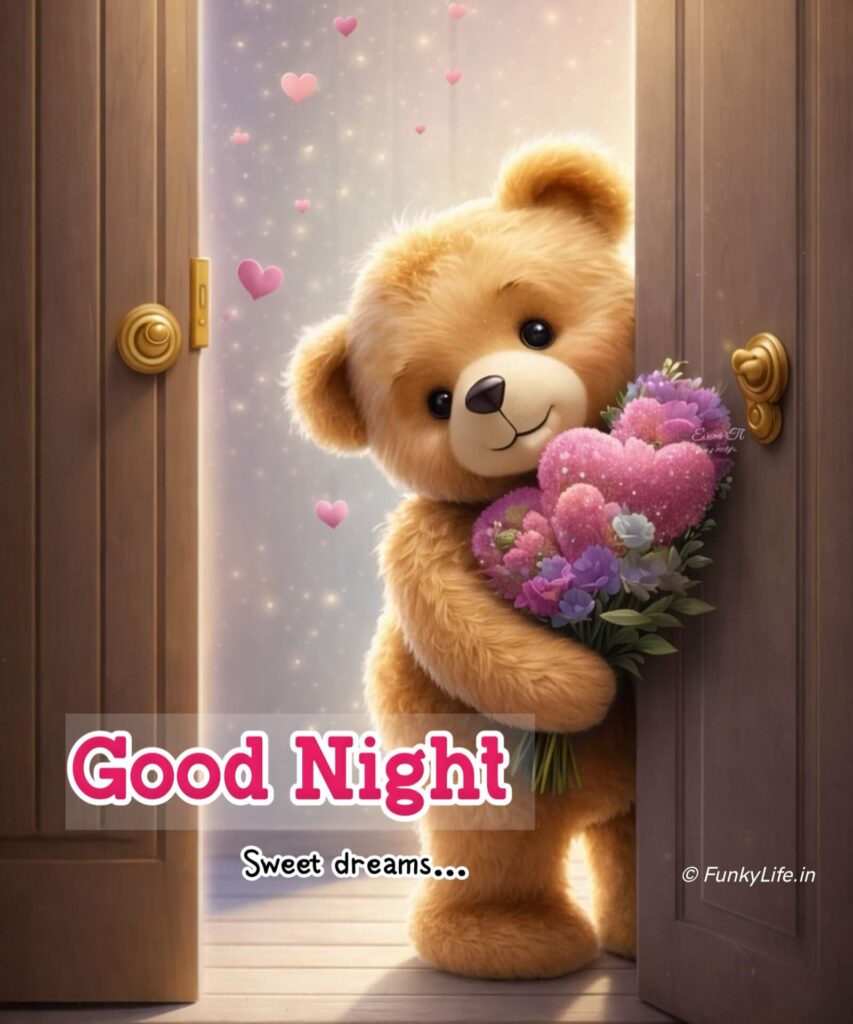 Good Night Image of Teddy bear