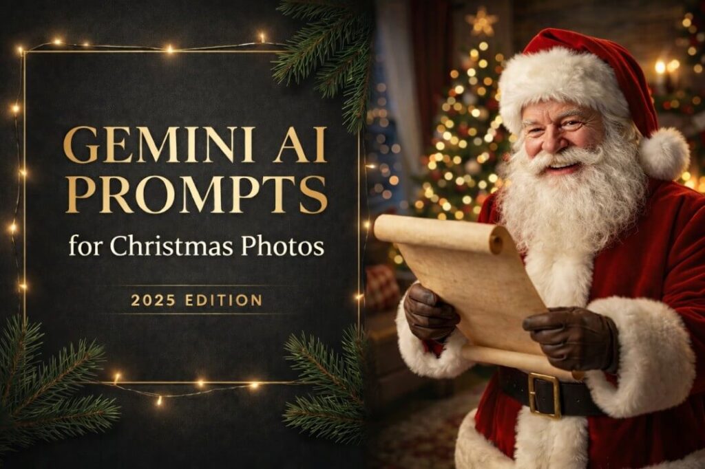 Gemini AI Prompts for Christmas Photos