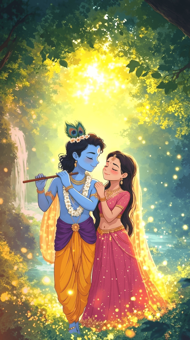 Radha Kishna Ji Wallpaper HD