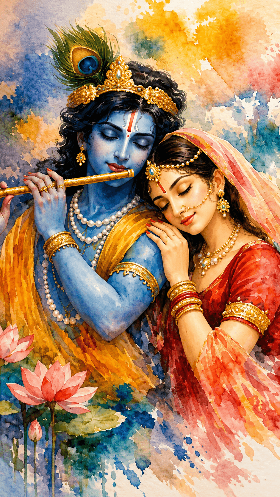 PENTING Radha Kishna Ji Wallpaper