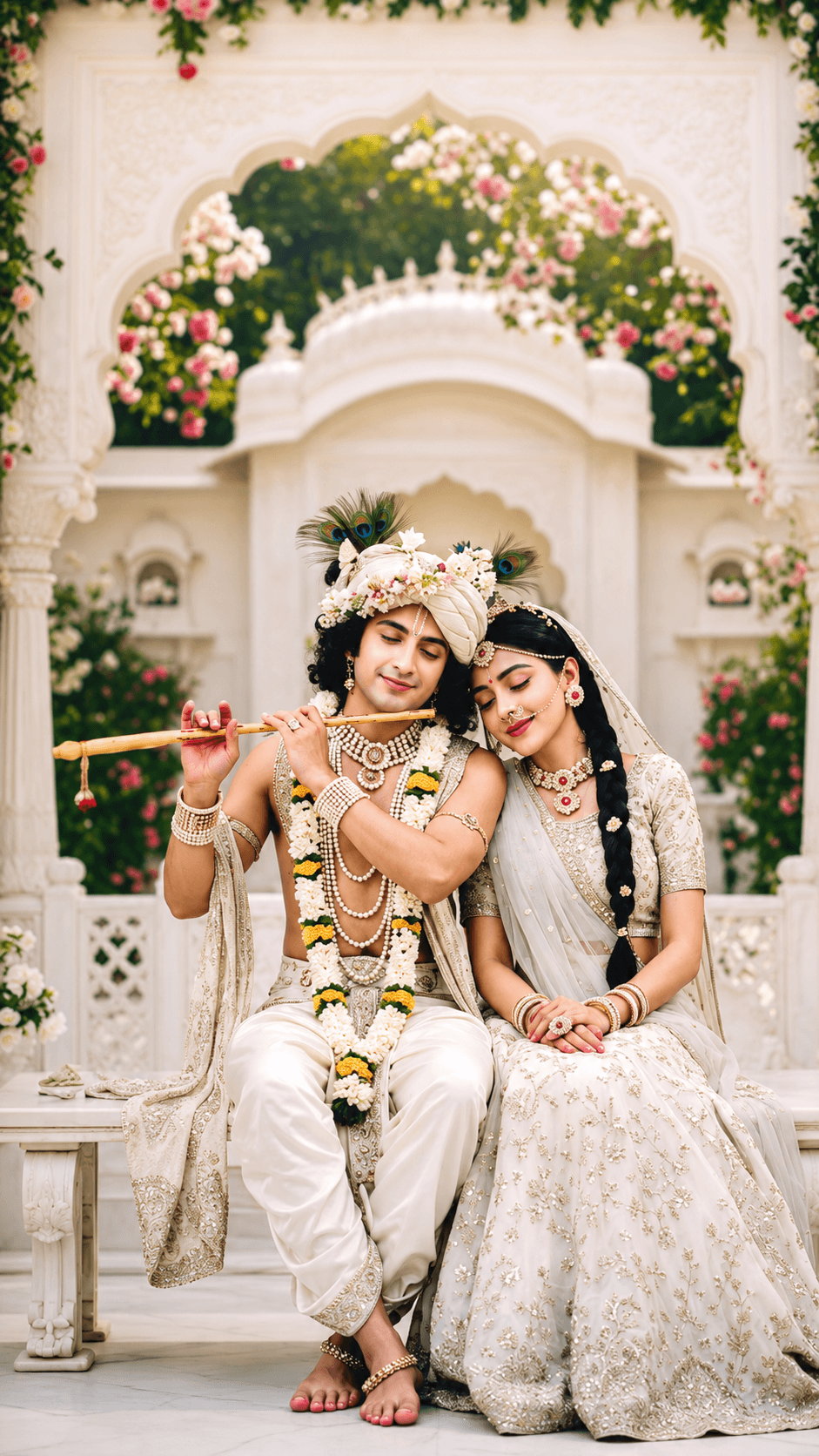 LUXURY Radha Kishna Ji Wallpaper