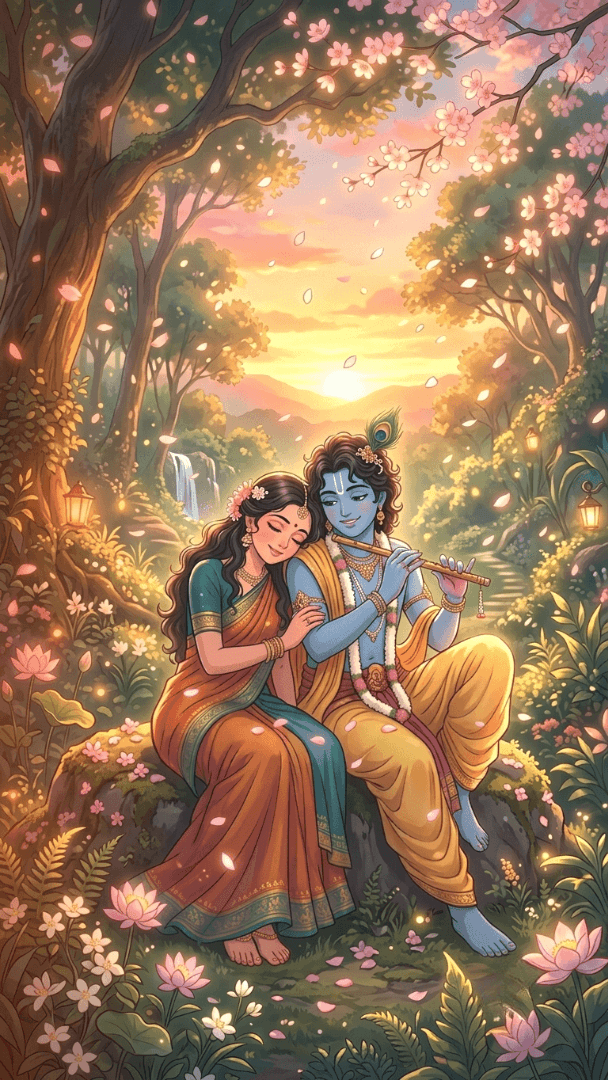 Radha Kishna Ji Wallpaper