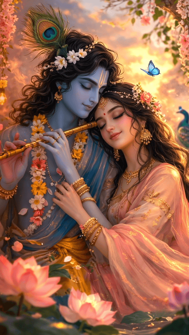 feeling Radha Kishna Ji Wallpaper