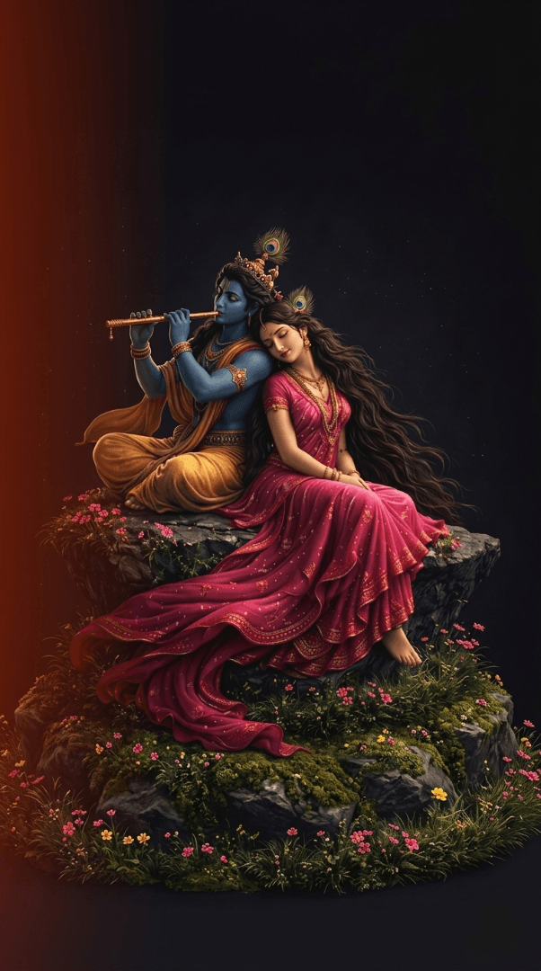 Radha Kishna Ji Wallpaper 4k