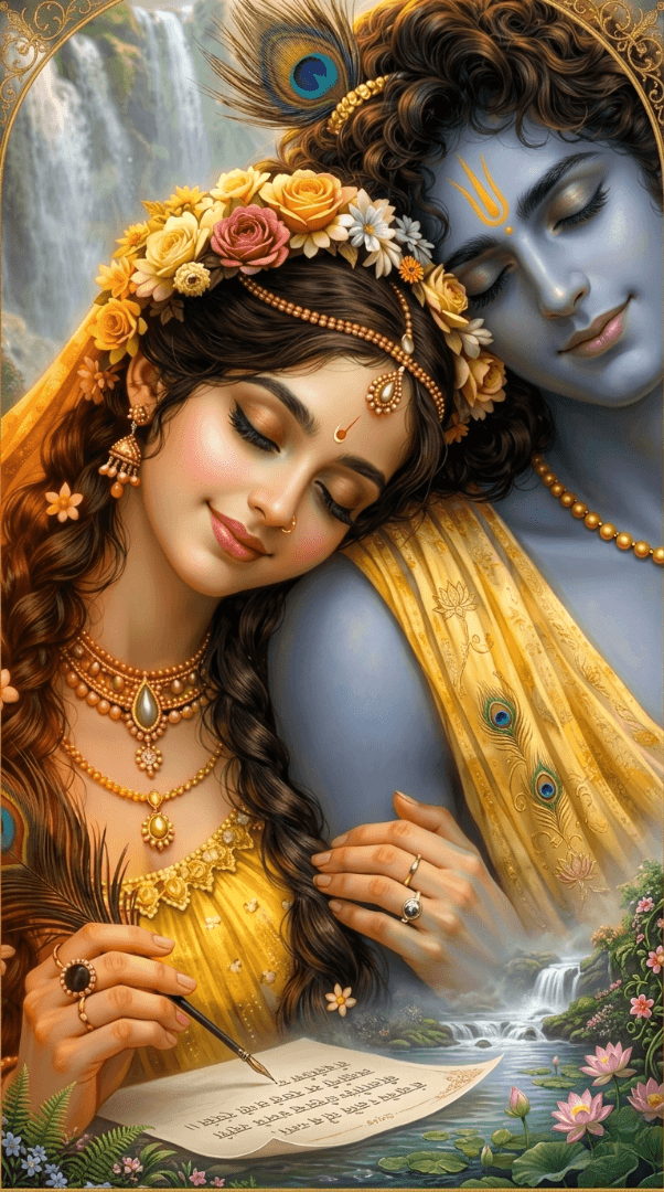 love Radha Kishna Ji Wallpaper