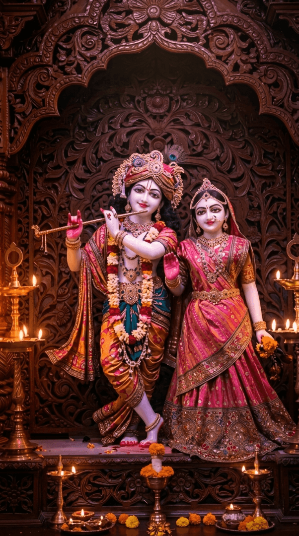 lord god Radha Kishna Ji Wallpaper
