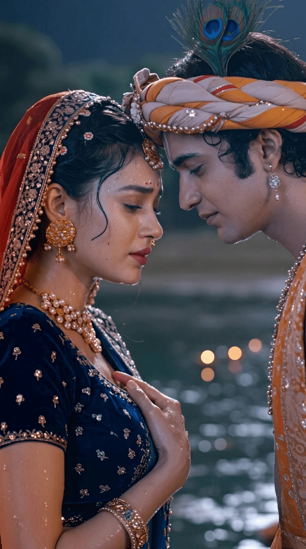 Emotional  Radha Kishna Ji Wallpaper