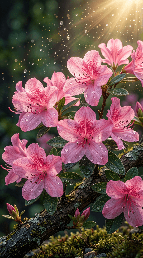 PINK FLOWER & WALLPAPER