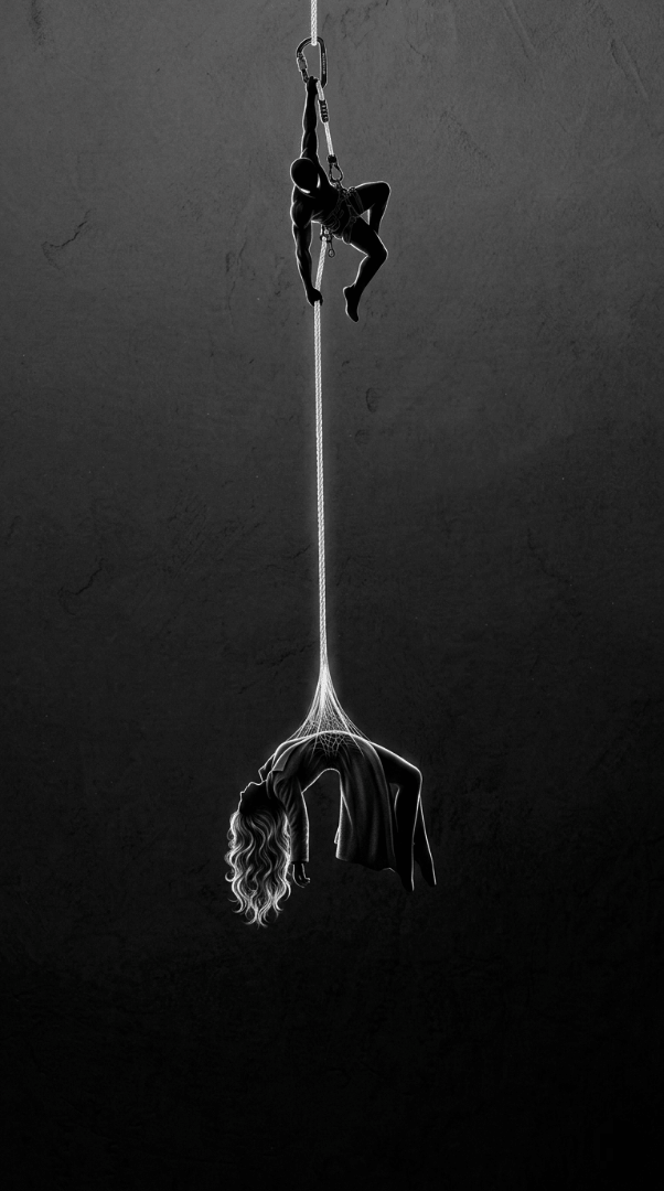 SPIDER MAN DARK WALLPAPER 