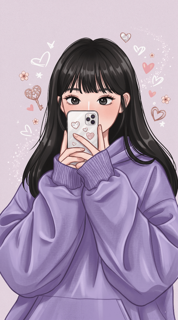 PHONE WALLPAER CUT ANIME 