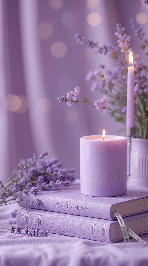 LIGHT CANDLE & BOOK IMAGE 8K