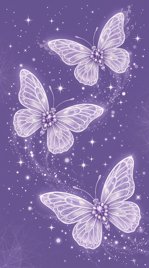 LIGHT BUTTERFLY WALLPAPER 