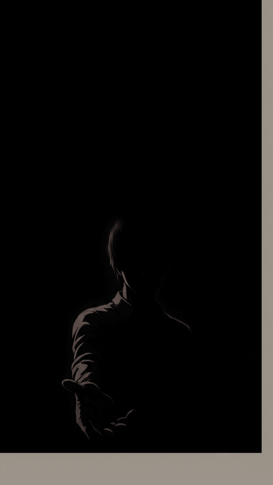 boy Black Anime wallpaper 8k
