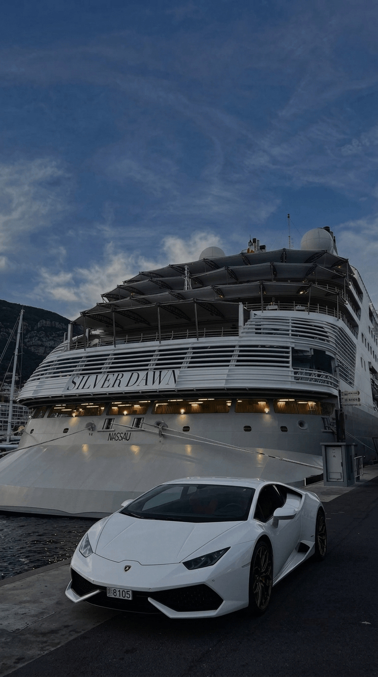 SHIP & LUXURY CAR