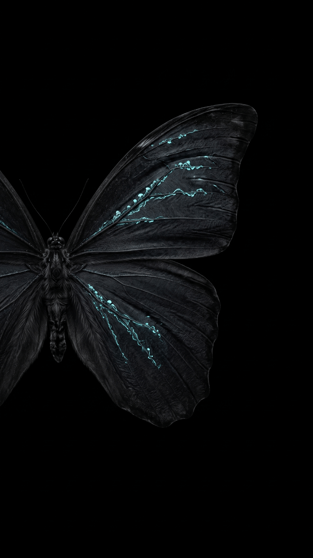 black butter fly wallpaper 8k