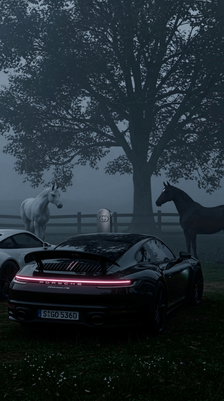 NIGHT HORSE RIDING