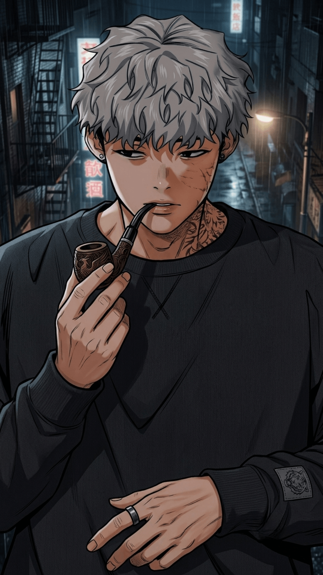 Smoking Boy