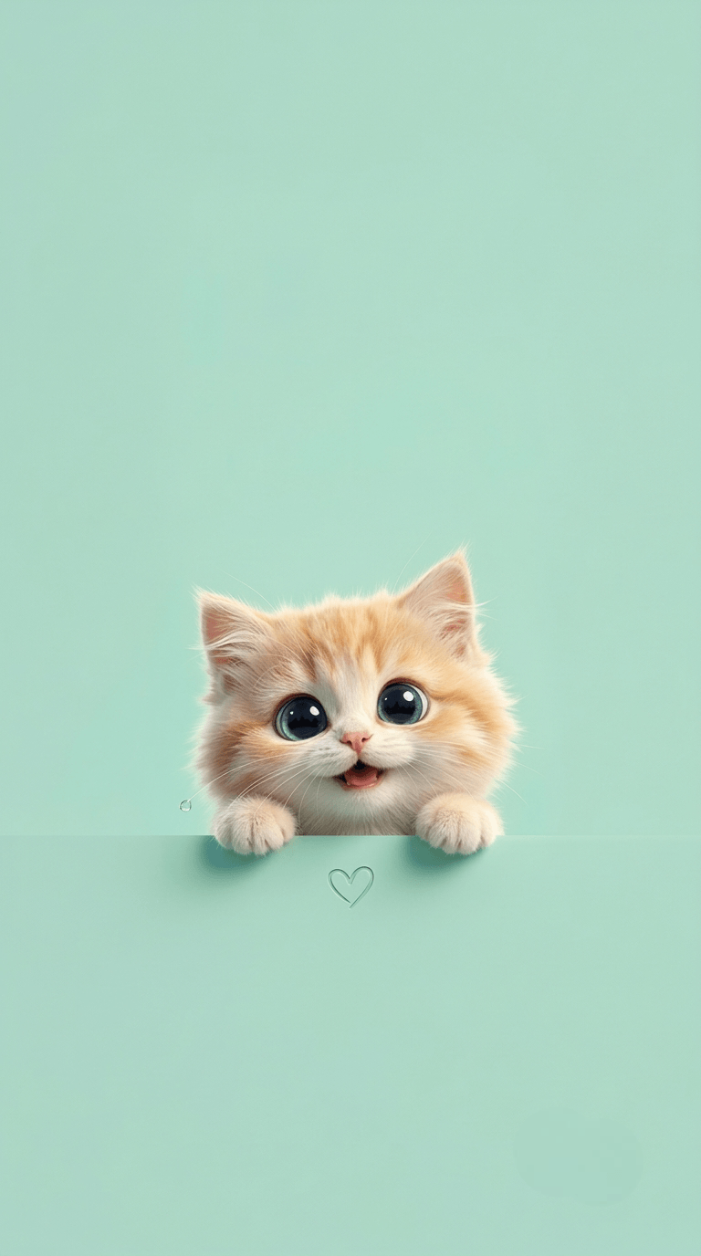 sky wallpaper with cat