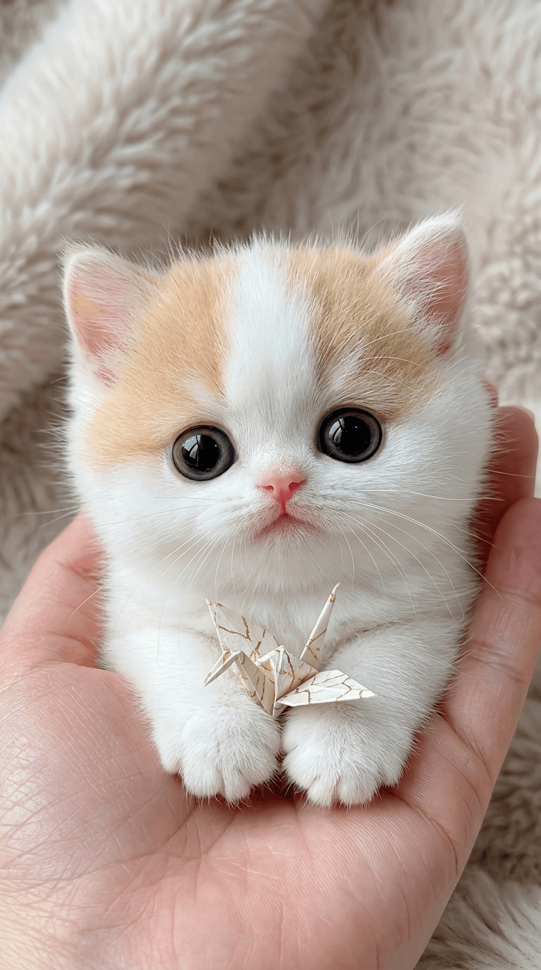 small cat wallpaper