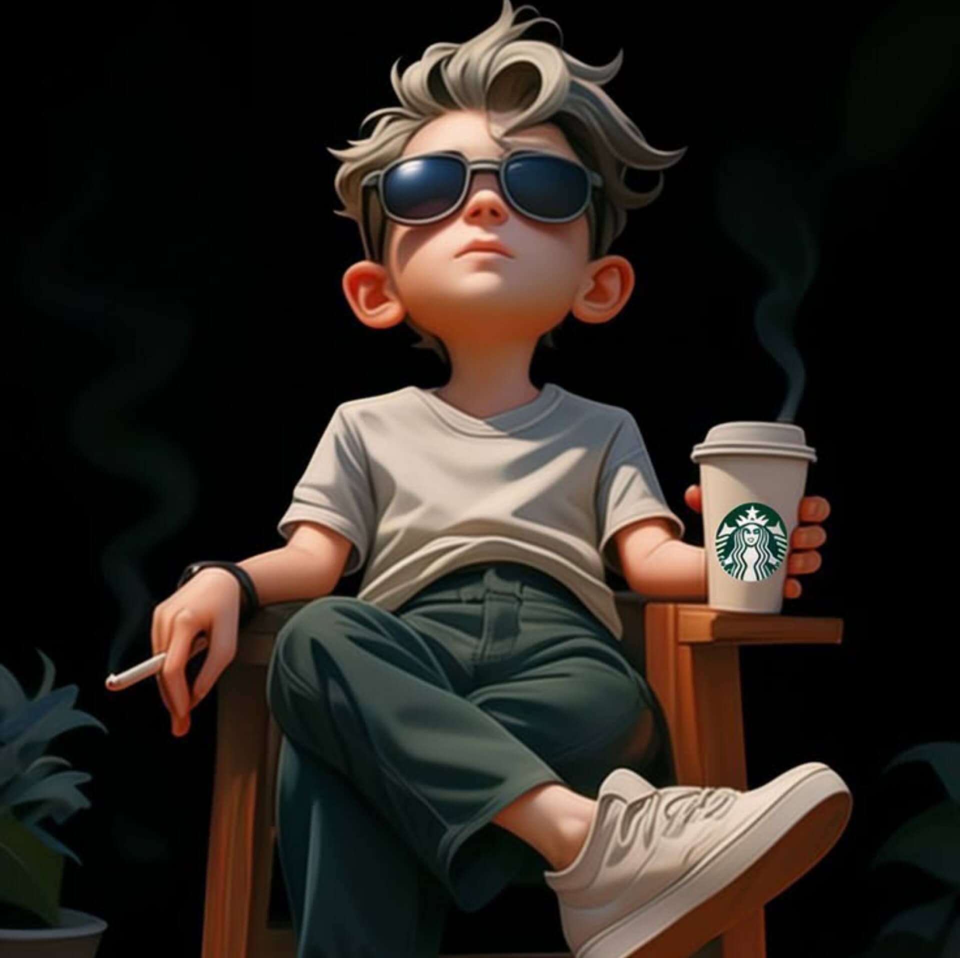smokong boy Cute DP