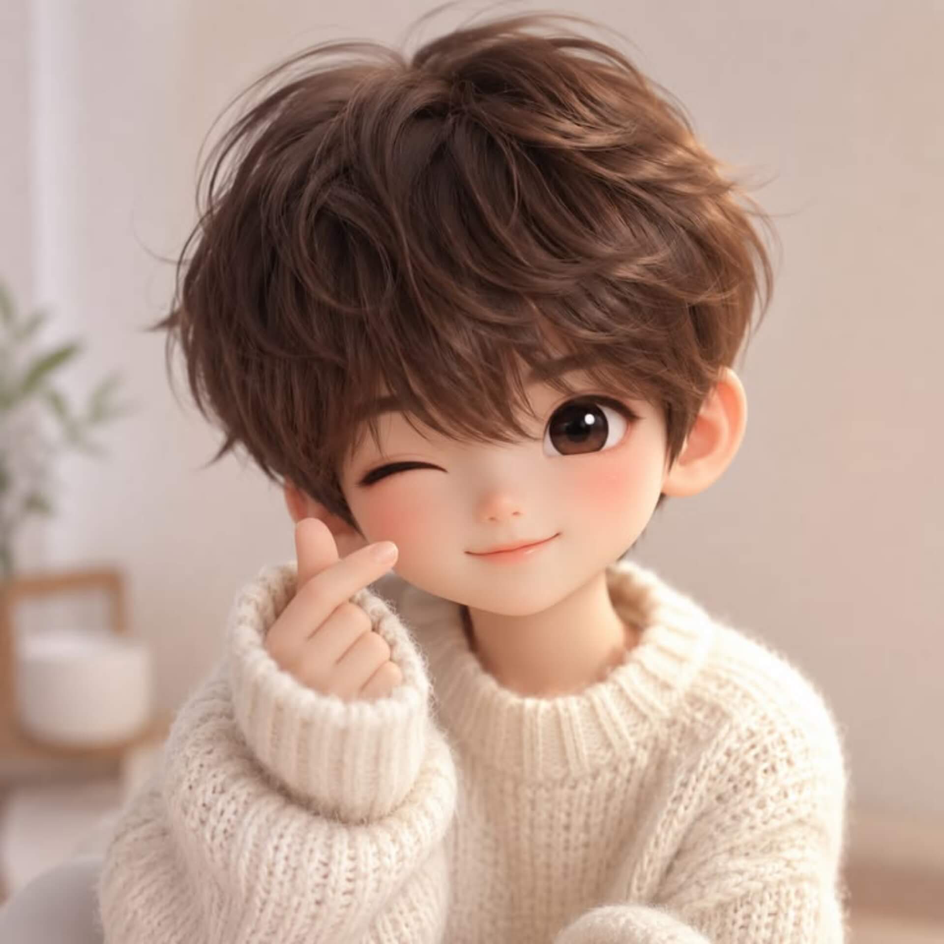 8k  smiley dp
