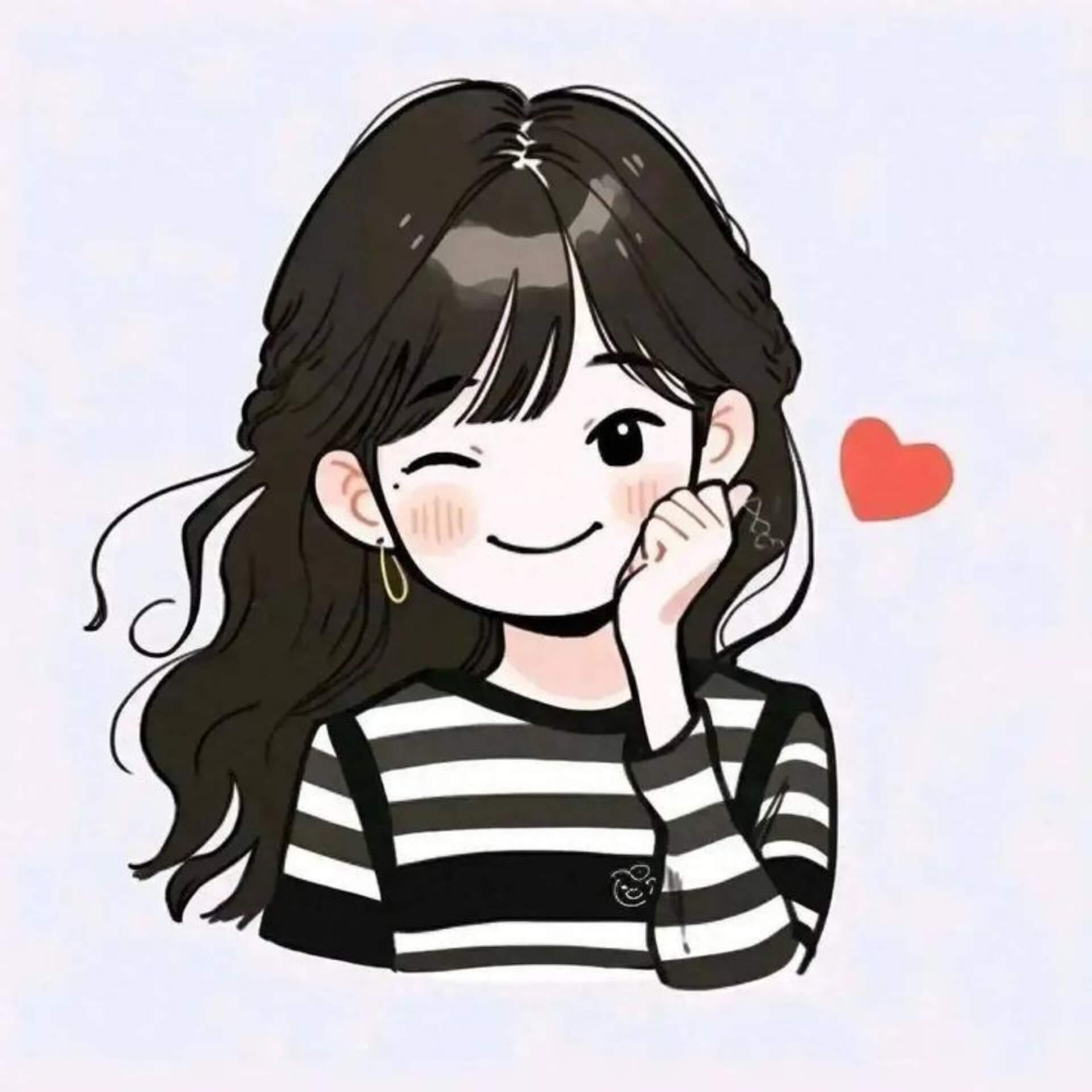 cute girl dp 