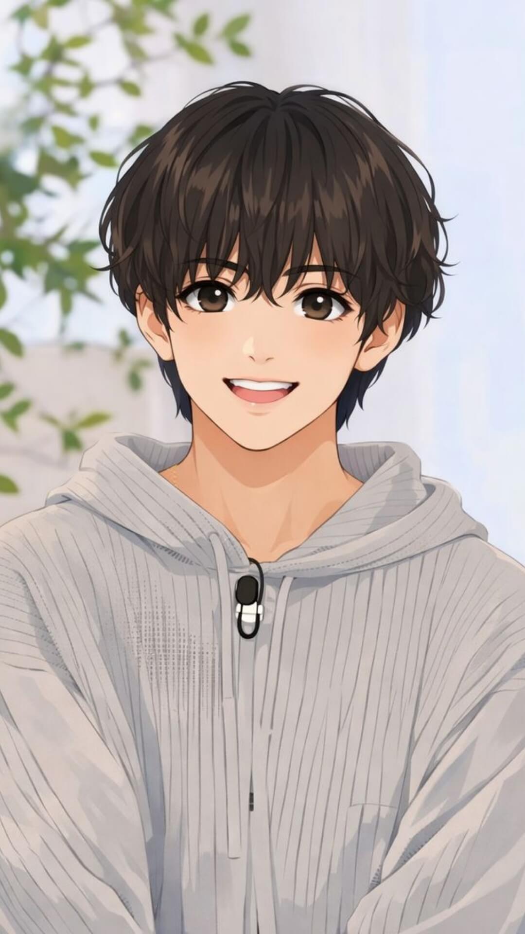 smily korean boy wallpaper