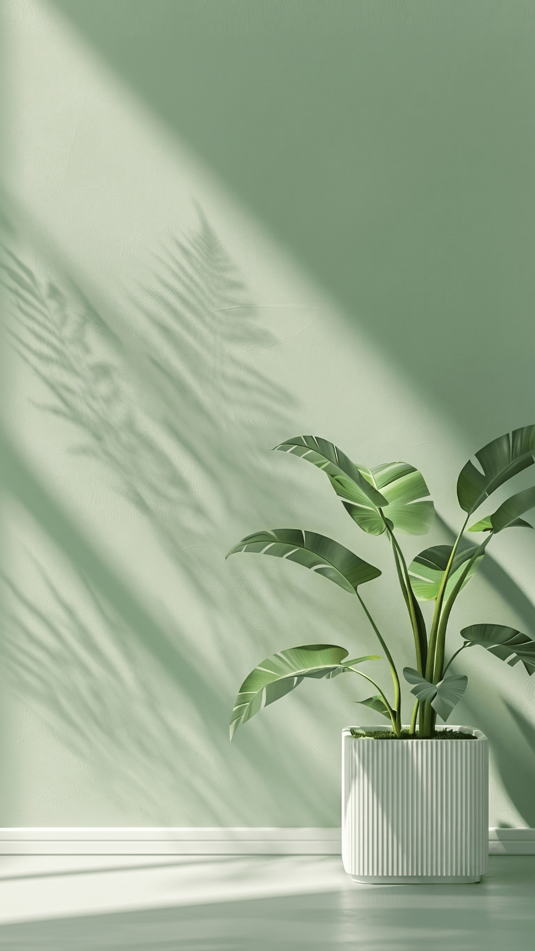 green background Minimalist Wallpaper For Phone