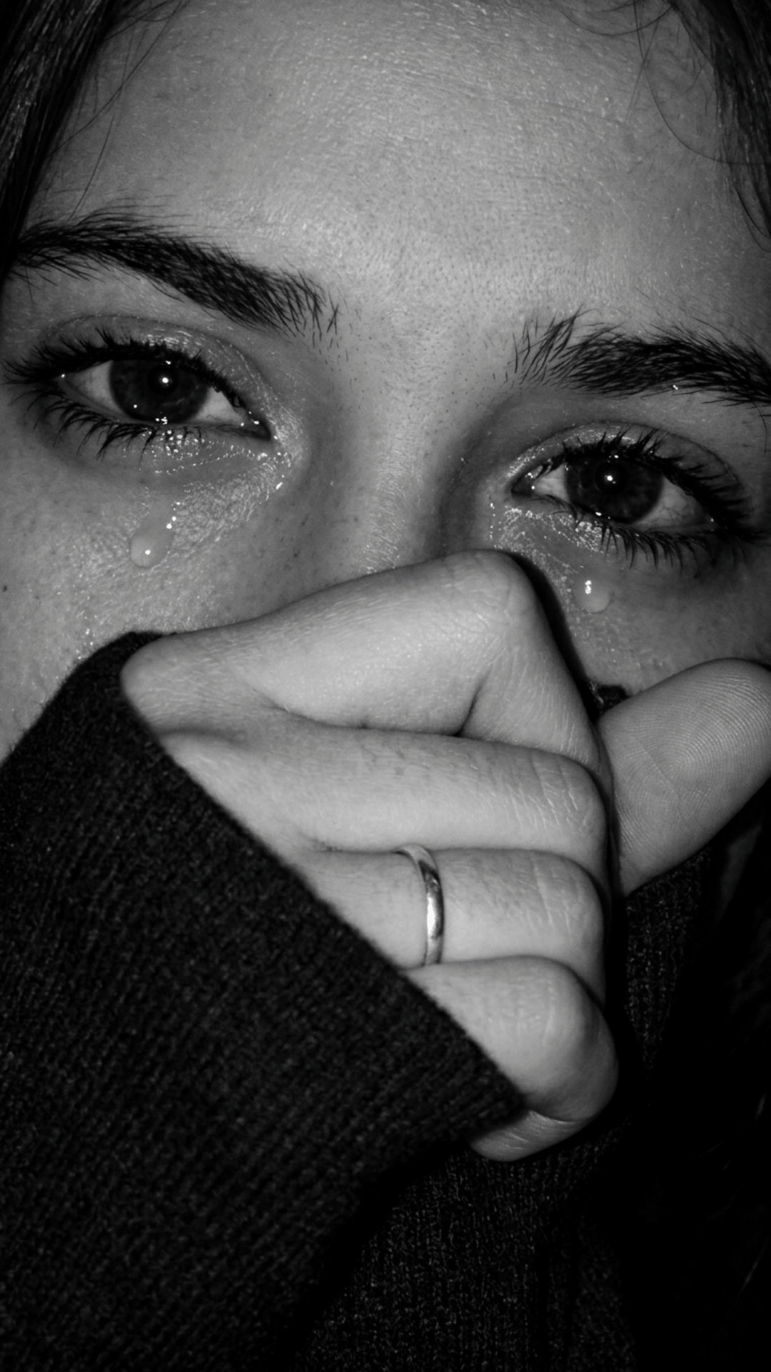 DARK BACKGROUND SAD WALLPAPER 