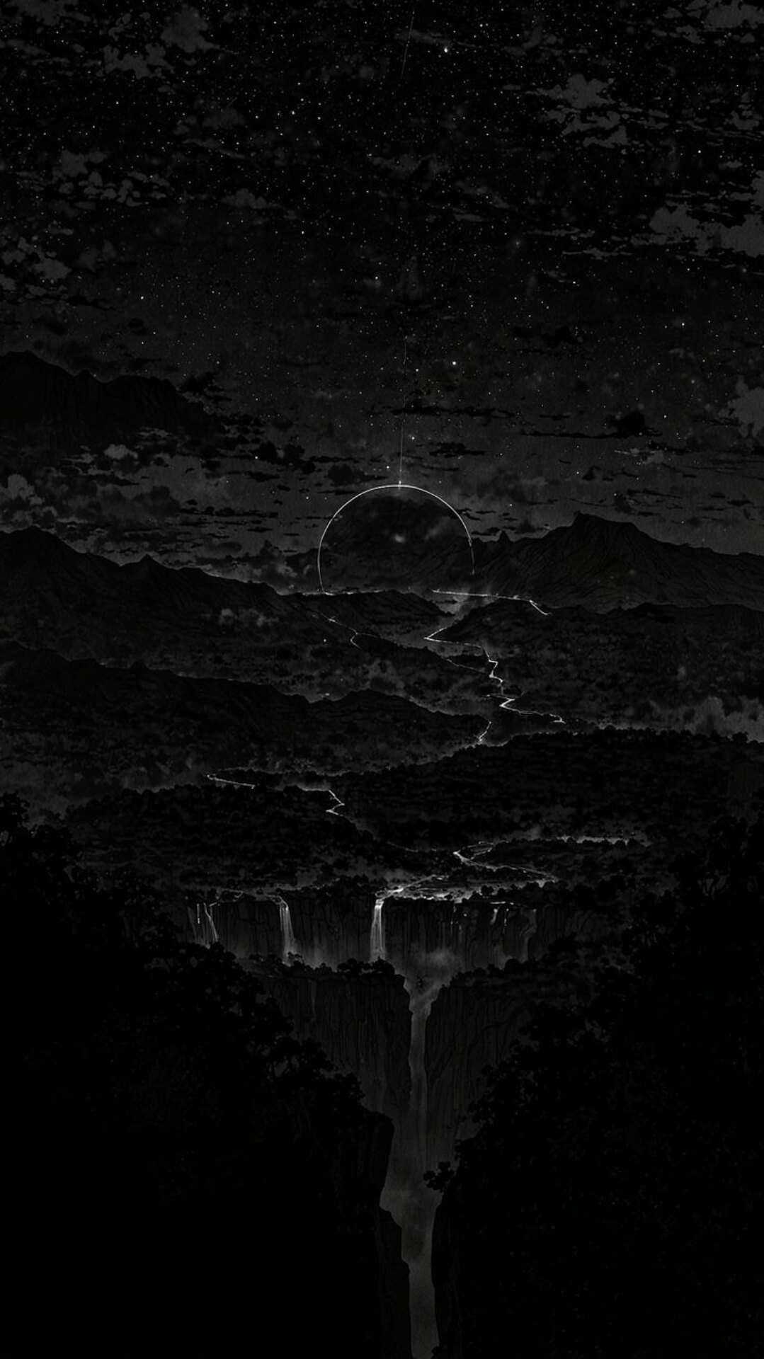 Black wallpaper For 8K